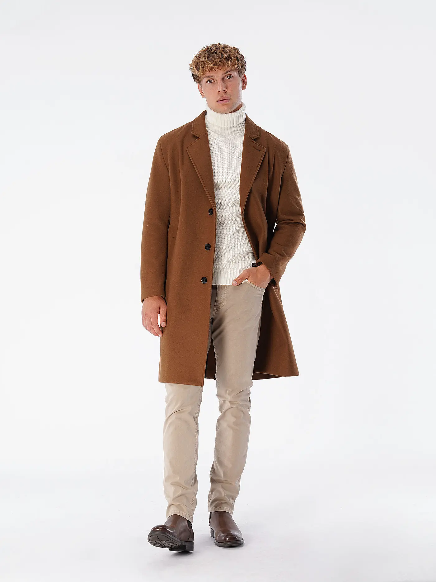 ALBERTO | Hose PIPE | beige